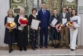 Награждение победителей Краевого конкурса губернатора Хабаровского края в области театрального искусства - 2021