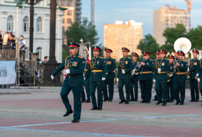 Музыкальное шоу IX Международного военно-музыкального фестиваля 