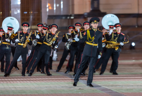 Музыкальное шоу IX Международного военно-музыкального фестиваля 