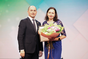 Торжественная церемония, посвященная Дню работника культуры, в Комсомольске-на-Амуре